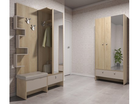 Σύνθεση εισόδου ξύλινη ANTRE 4 205x196x39 DIOMMI 42-012